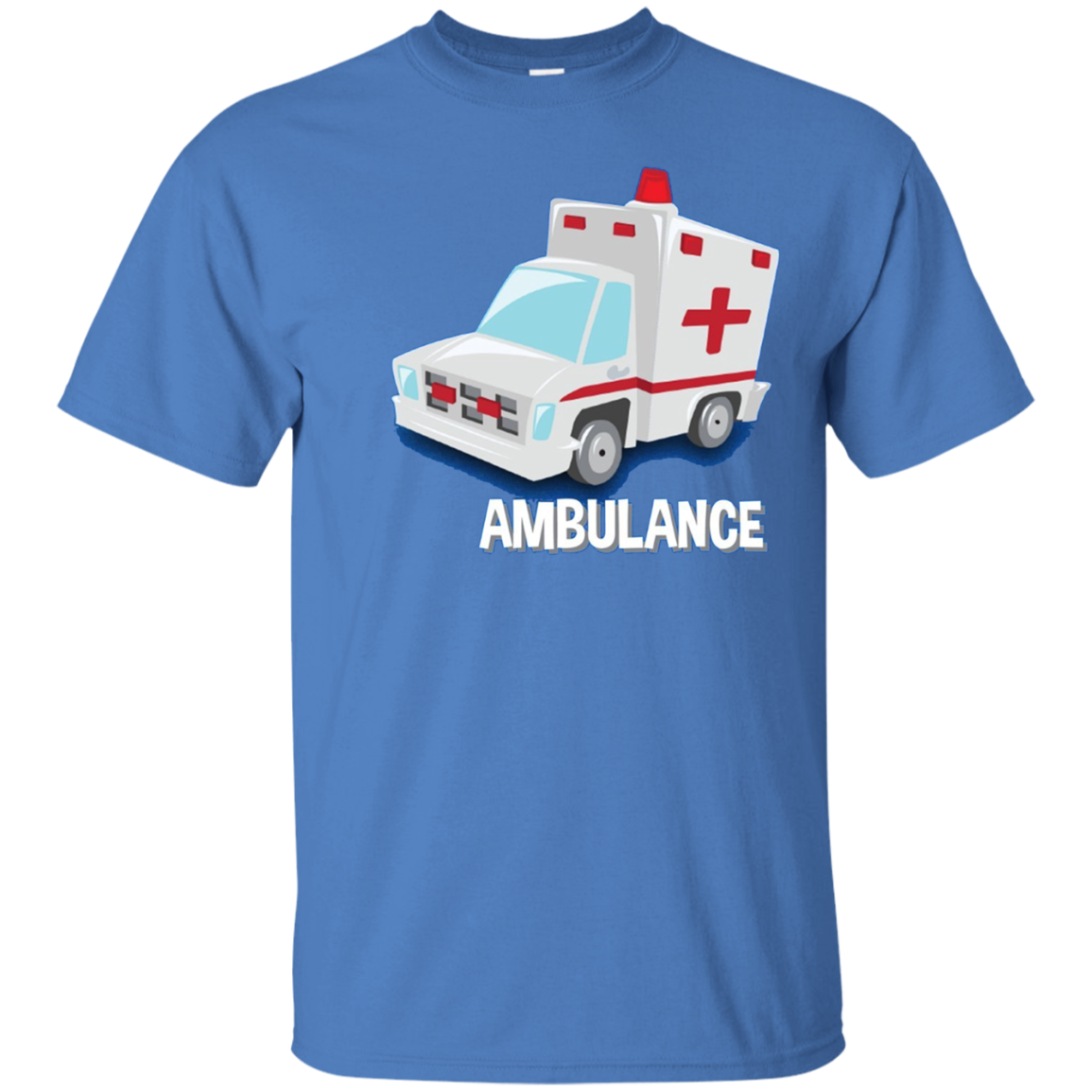 Ambulance Emergency Medical Truck Adults Kids Toddlers Shirt