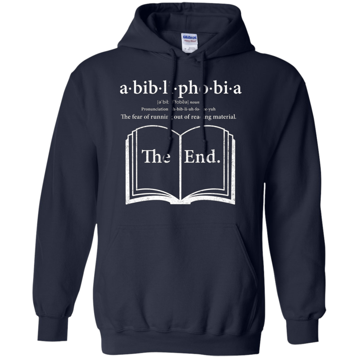 Abibliophobia Reading Book Lover T-Shirt