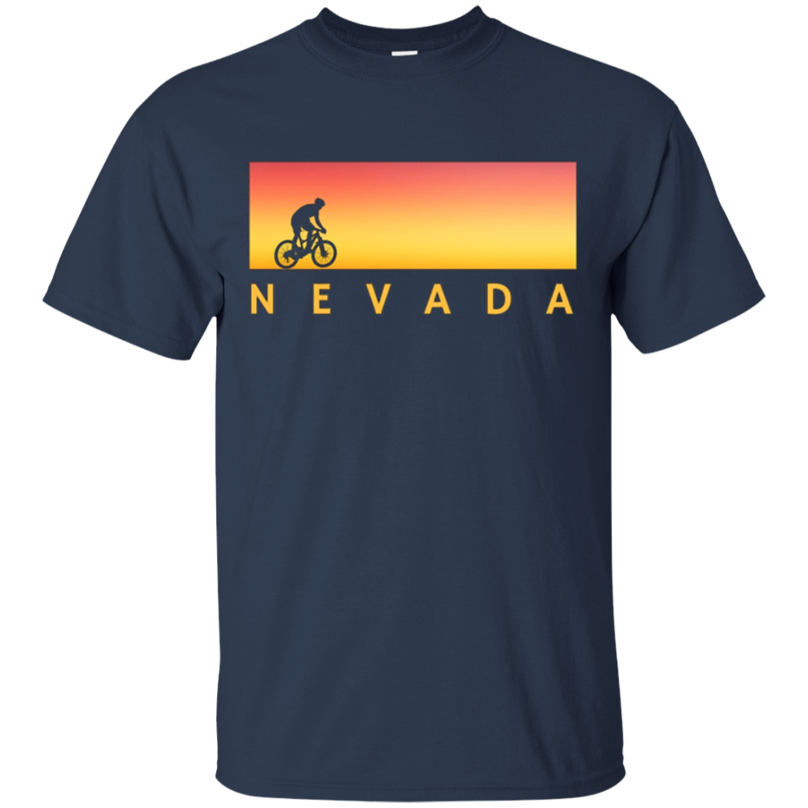 Bike Nevada T-Shirt, NV Biker Tee