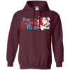 Image of Santa Running Shirt-Funny Merry Christmas & Holiday T shirt