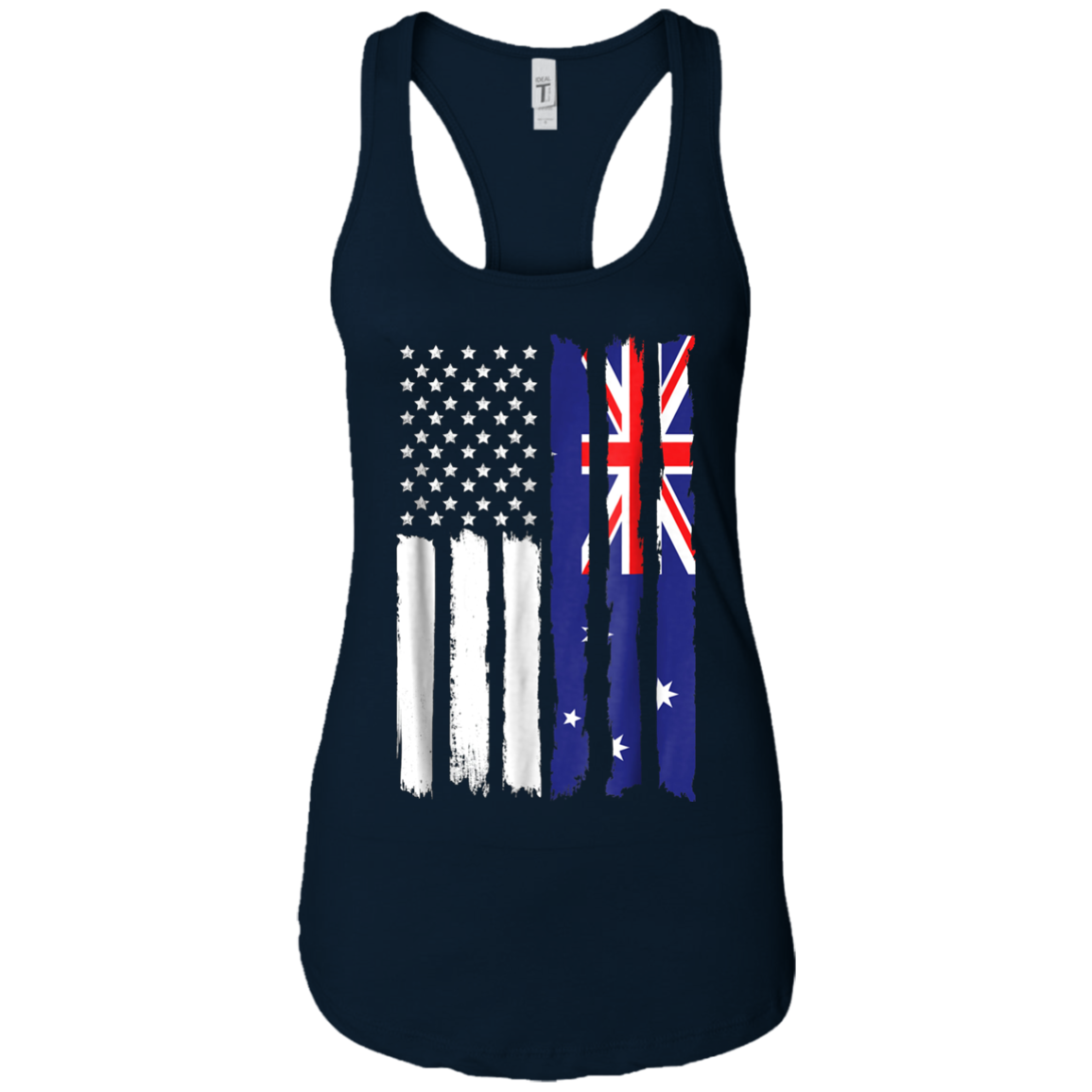 American Australia Patriotic Flag T-shirt