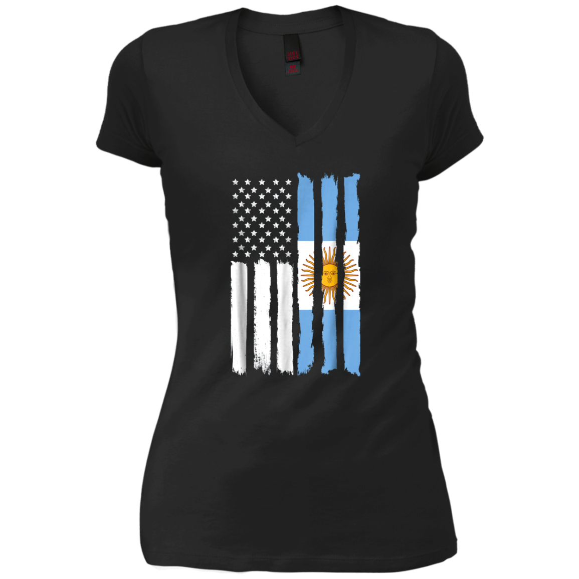 American Argentina Patriotic Flag T-shirt