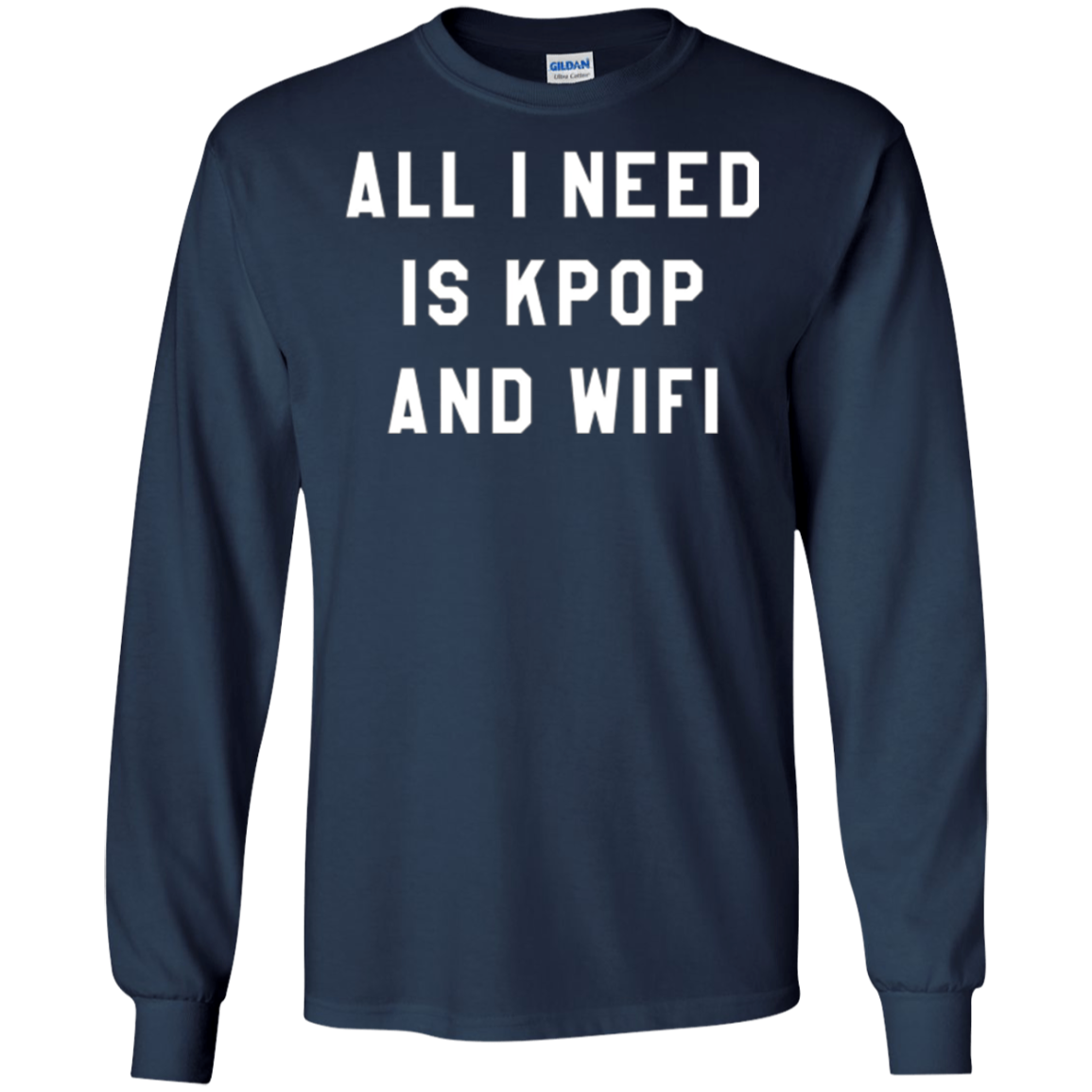 Tout ce dont j’ai besoin est Kpop et Wifi coréen K-Pop Fan Tshirt