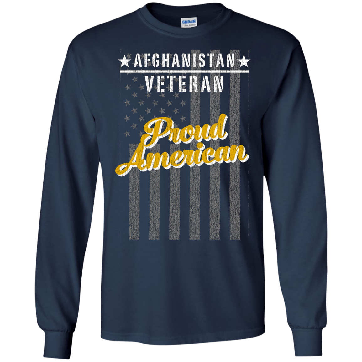 Afghanistan War Veteran Shirt Proud American Soldier