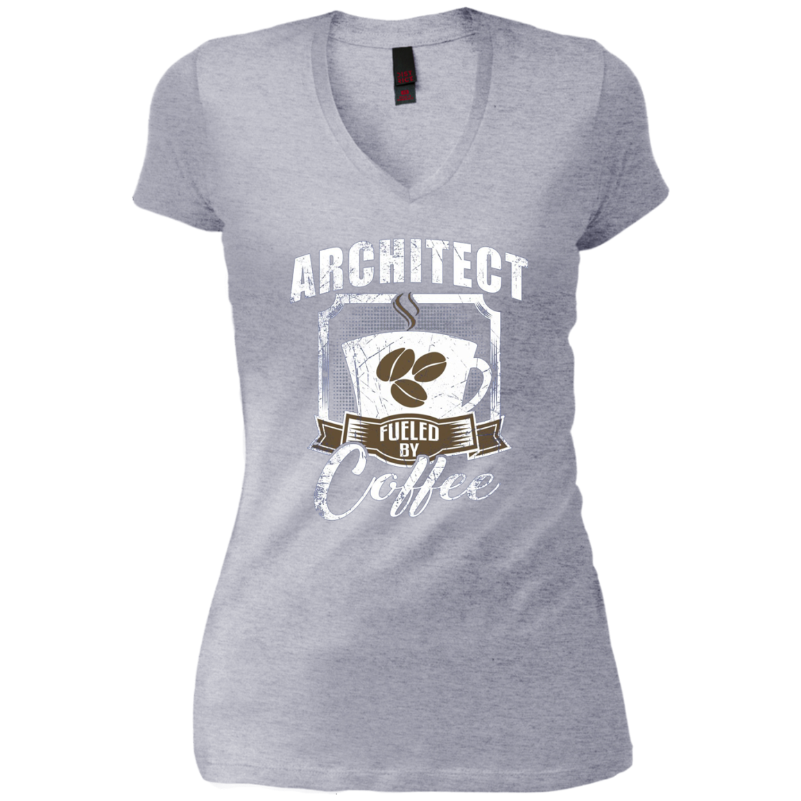 Architect Fueled By Coffee Funny Long Sleeve T-Shirt
