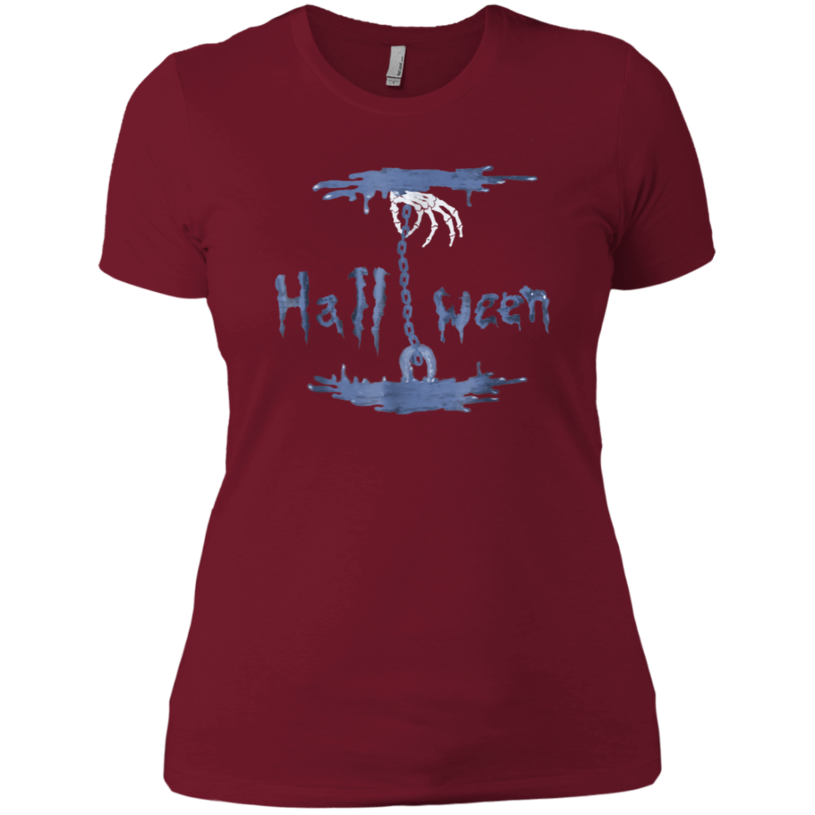 Funny Halloween Tshirt Skeleton hand Costume Tshirt Gift