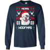 Image of American Bulldog Merry Woofmas T-Shirt Christmas