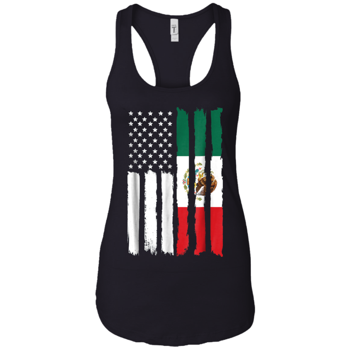 American Mexico Patriotic Flag T-shirt