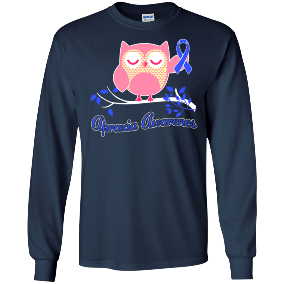 Apraxia Awareness Shirt - Owl Apraxia Awareness