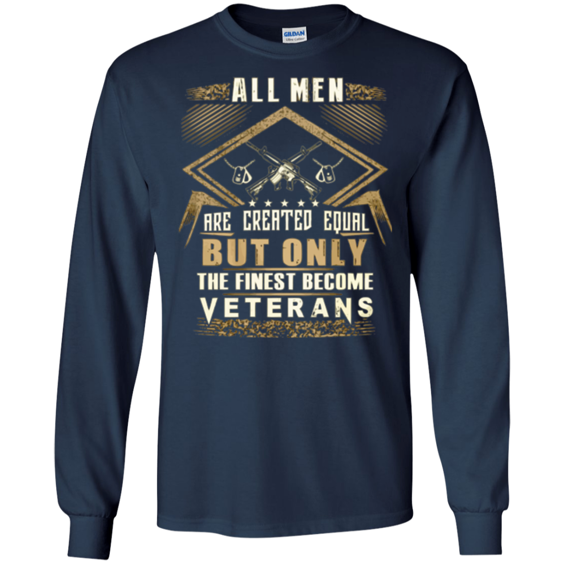 All men are created equal but only the finest become veteran
