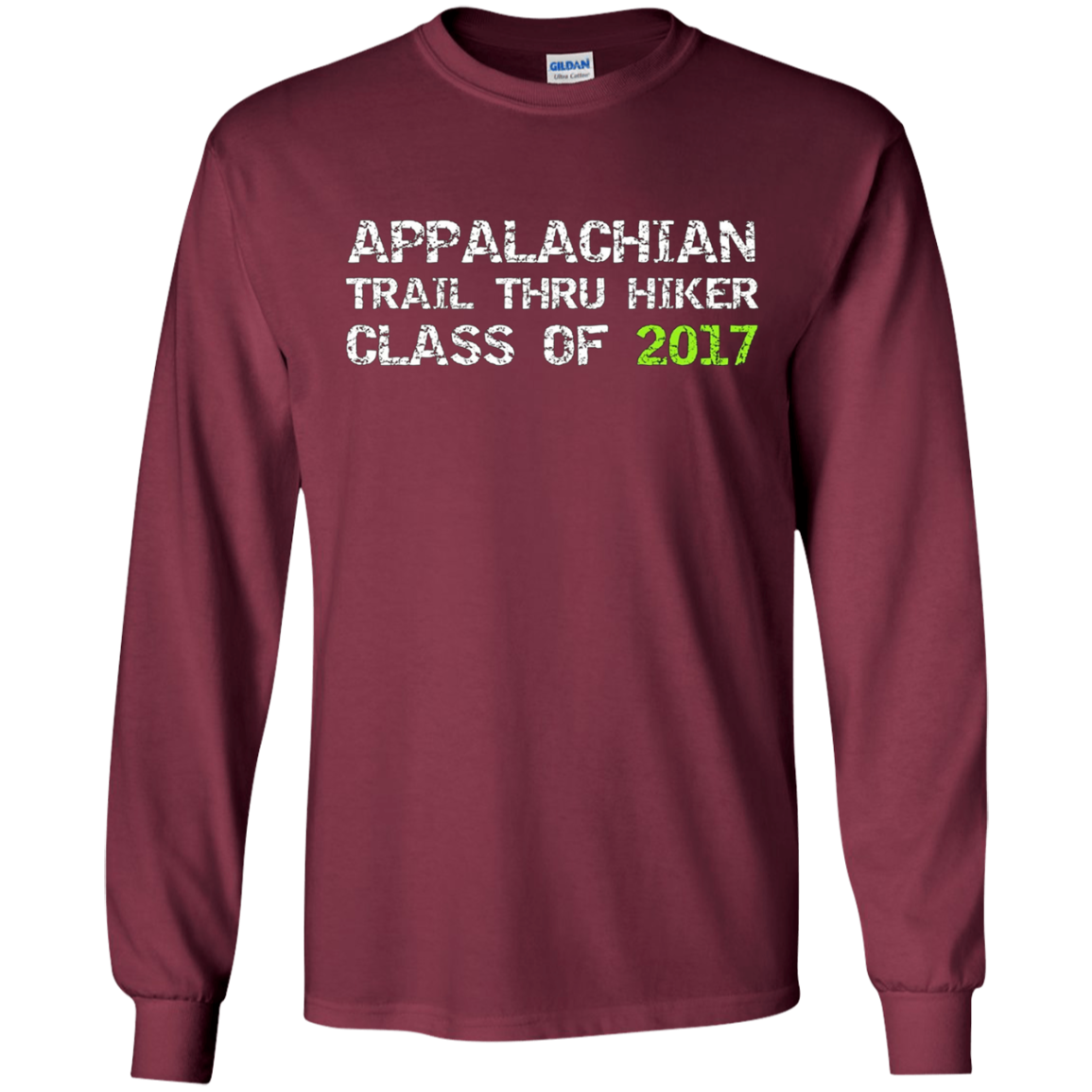 Appalachian Trail Thru randonneur classe de 2017 Chemise À voyage Tee