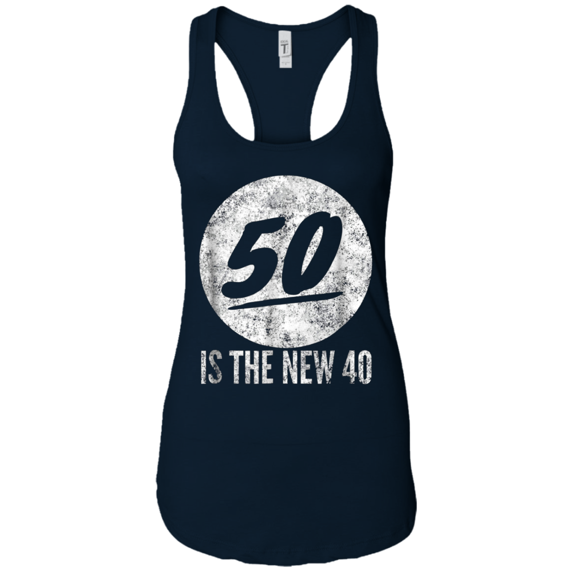 50 Is The New 40 T-Shirt | Vintage 50th Birthday Tee Shirt