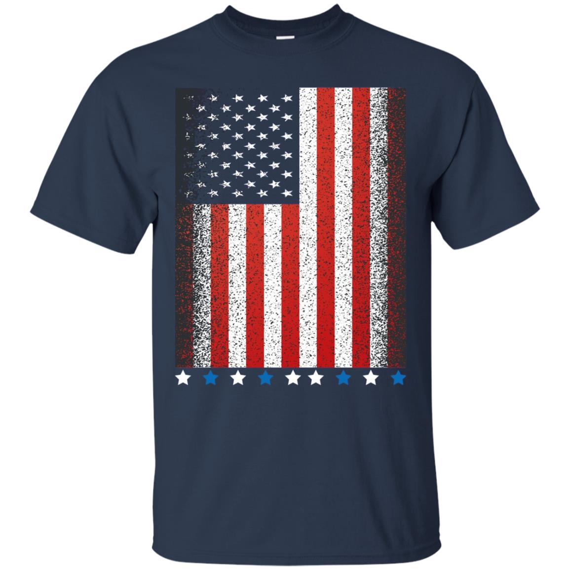America Flag T-Shirt Patriotic 4th of July Independence Day