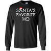 Image of Santa's Favorite Ho Tshirt Funny Christmas Gift Tee Shirt