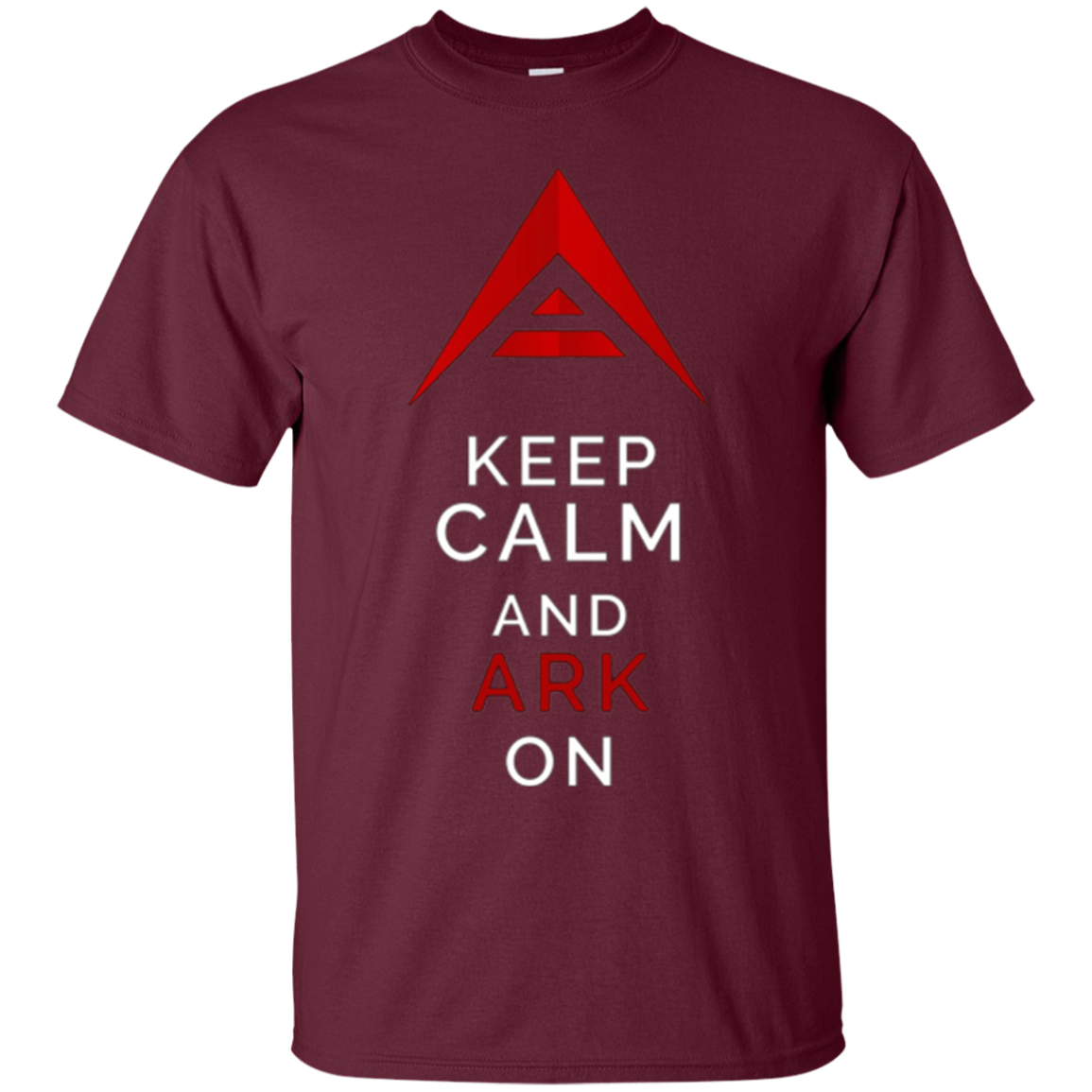 ARK Crypto Logo T-Shirt Keep Calm and ARK On