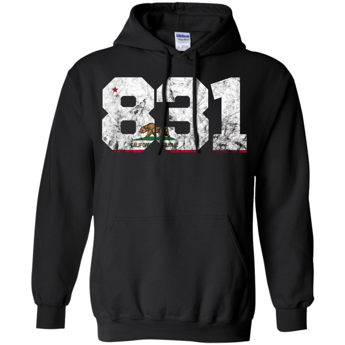 Area Code 831 shirt - Monterey California t-shirt