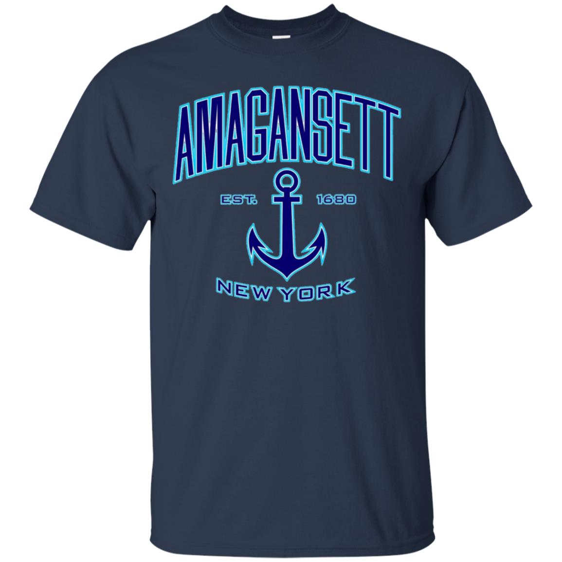 Amagansett, New York T-Shirt (Blue/Aqua)