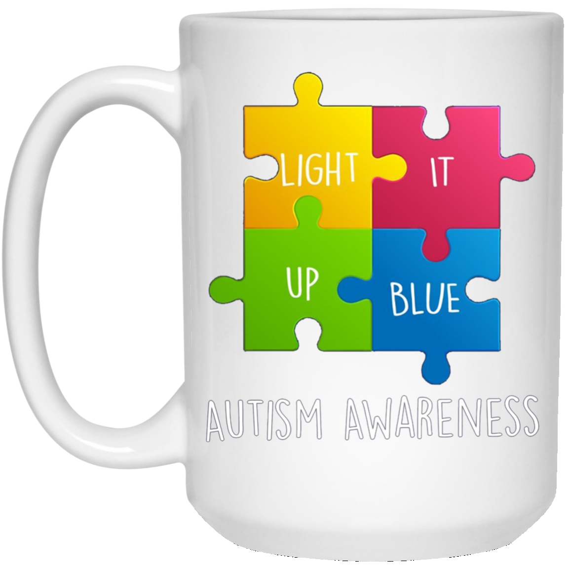 Autism Awareness Light it up Blue T-Shirt