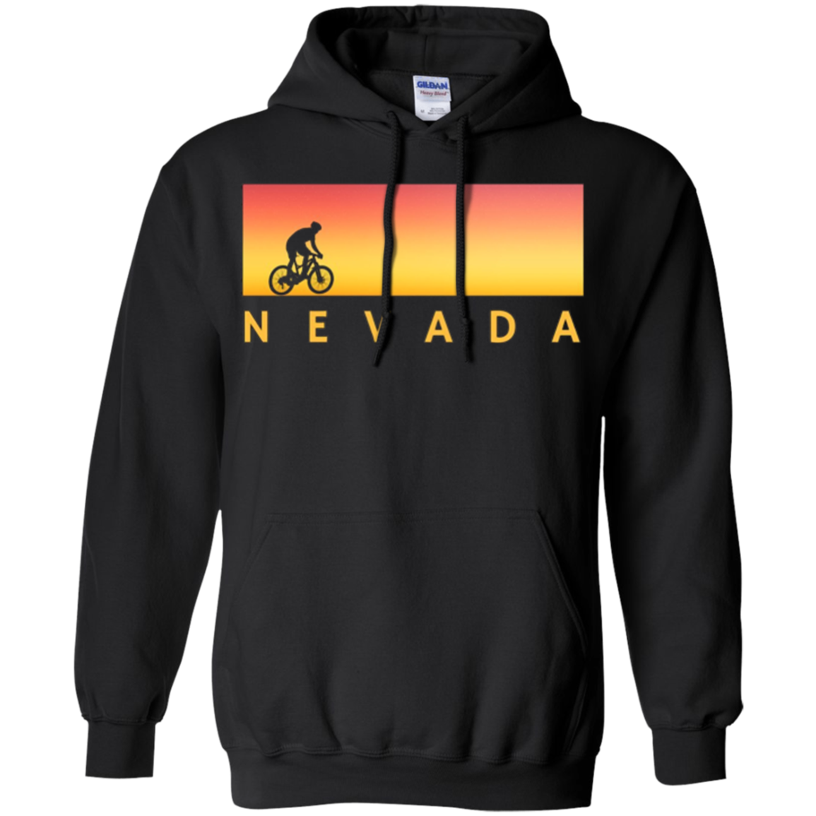 Bike Nevada T-Shirt, NV Biker Tee