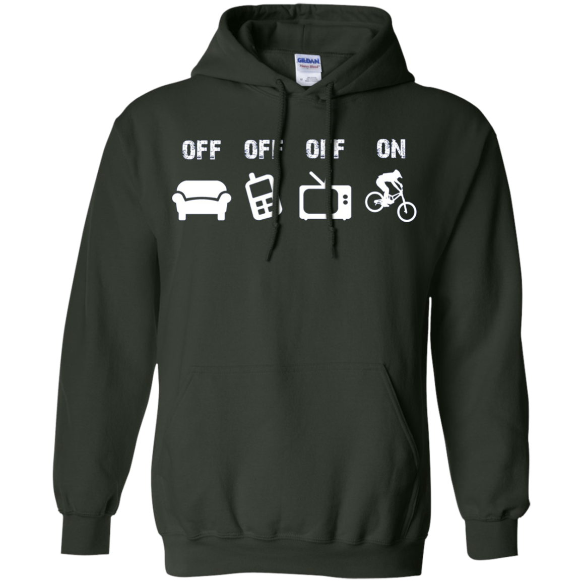 Bike Mode On Shirt: Funny Bicycle Bike Mtb T-Shirt Gift