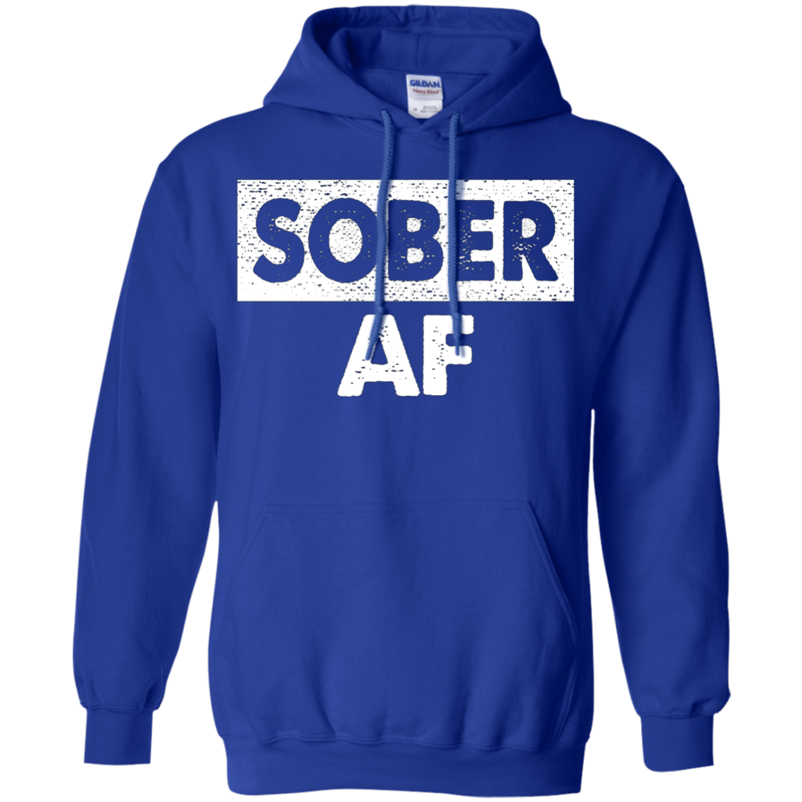 'Sober AF' Cool Sobriety Shirt
