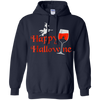 Image of Funny Halloween Wine Tshirt, Happy Hallowine, for Men Women