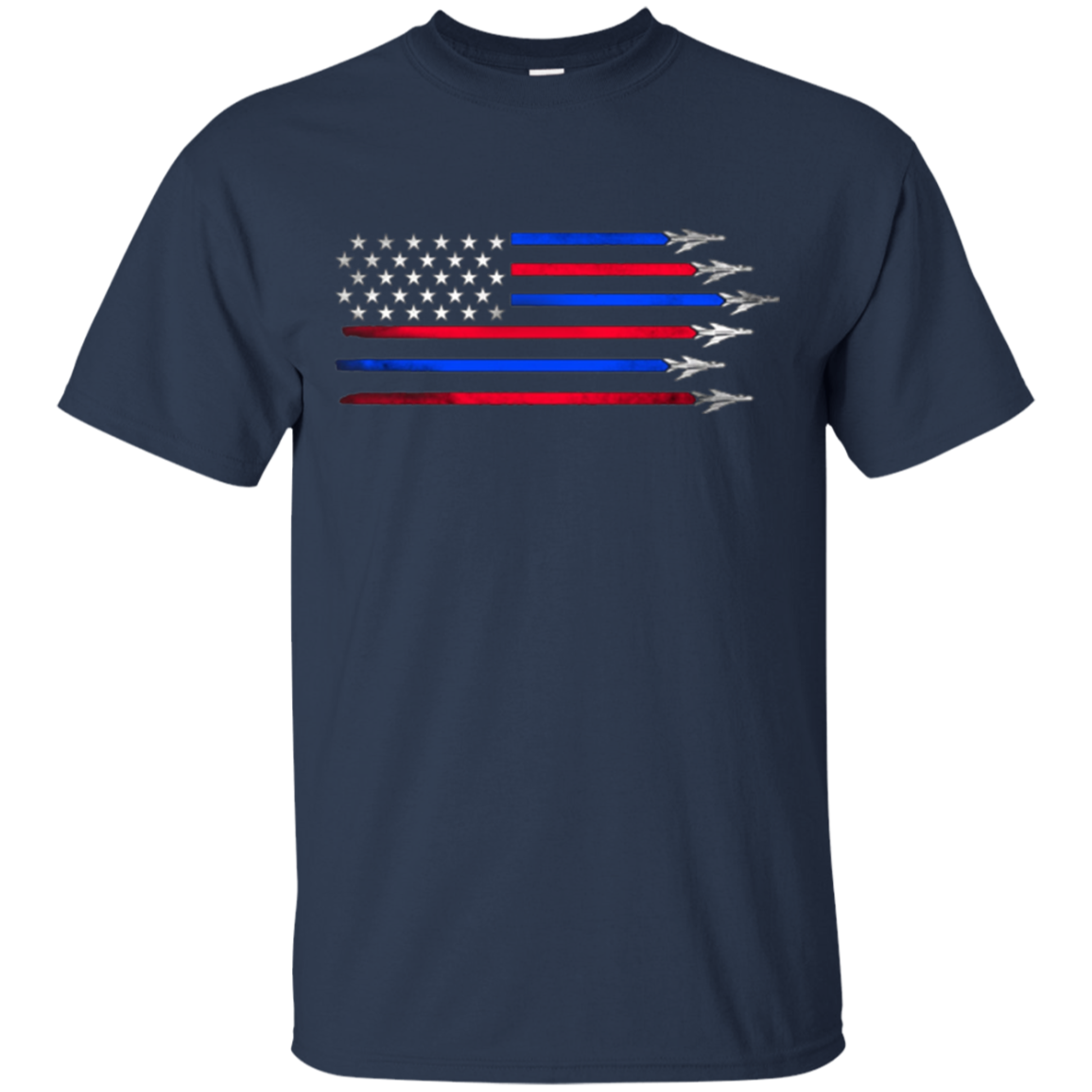 American Flag Independence Day T-Shirt for 4th of July