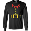 Image of Santa Elf Costume Holiday Christmas Shirt for Kids & Adults