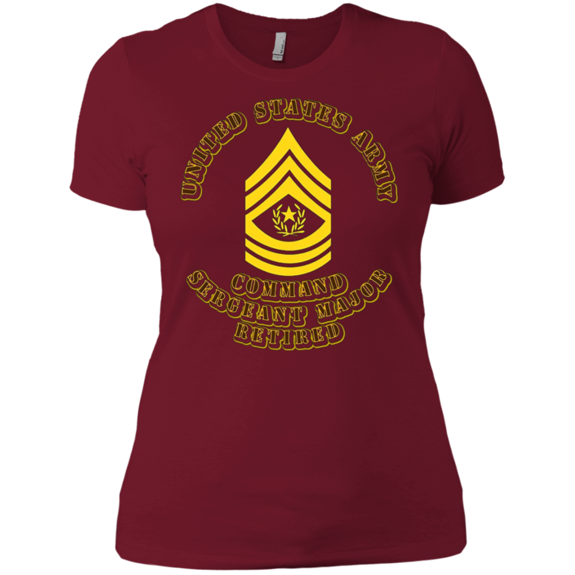 Army - Command Sergeant Major Retired Tshirt