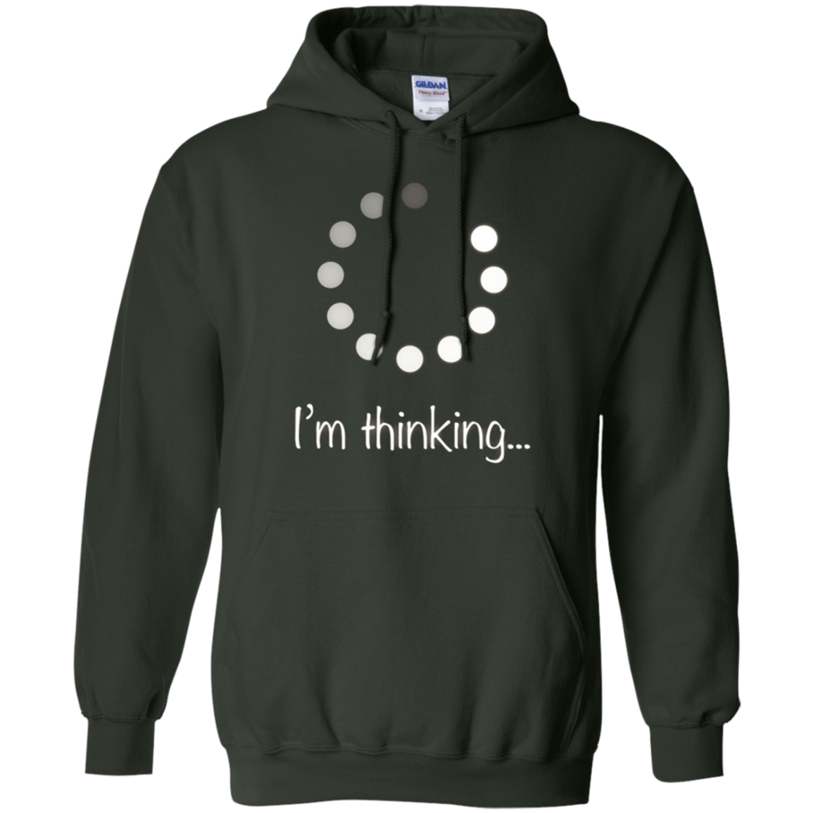 "I'm Thinking" Geek Nerd Computer Programmer Techie T-Shirt
