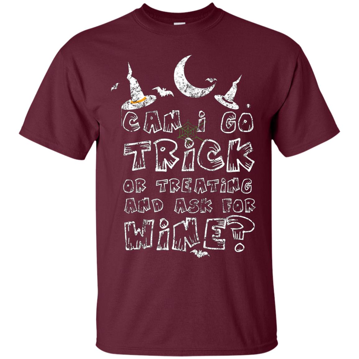 Adult Trick Or Treating For Wine Long Sleeve Shirt