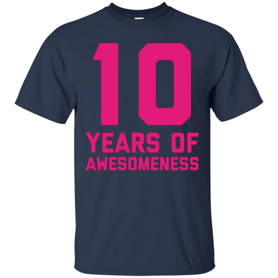 10th Birthday Shirt Gift Girls Age 10 Ten Year Old Girl Tee
