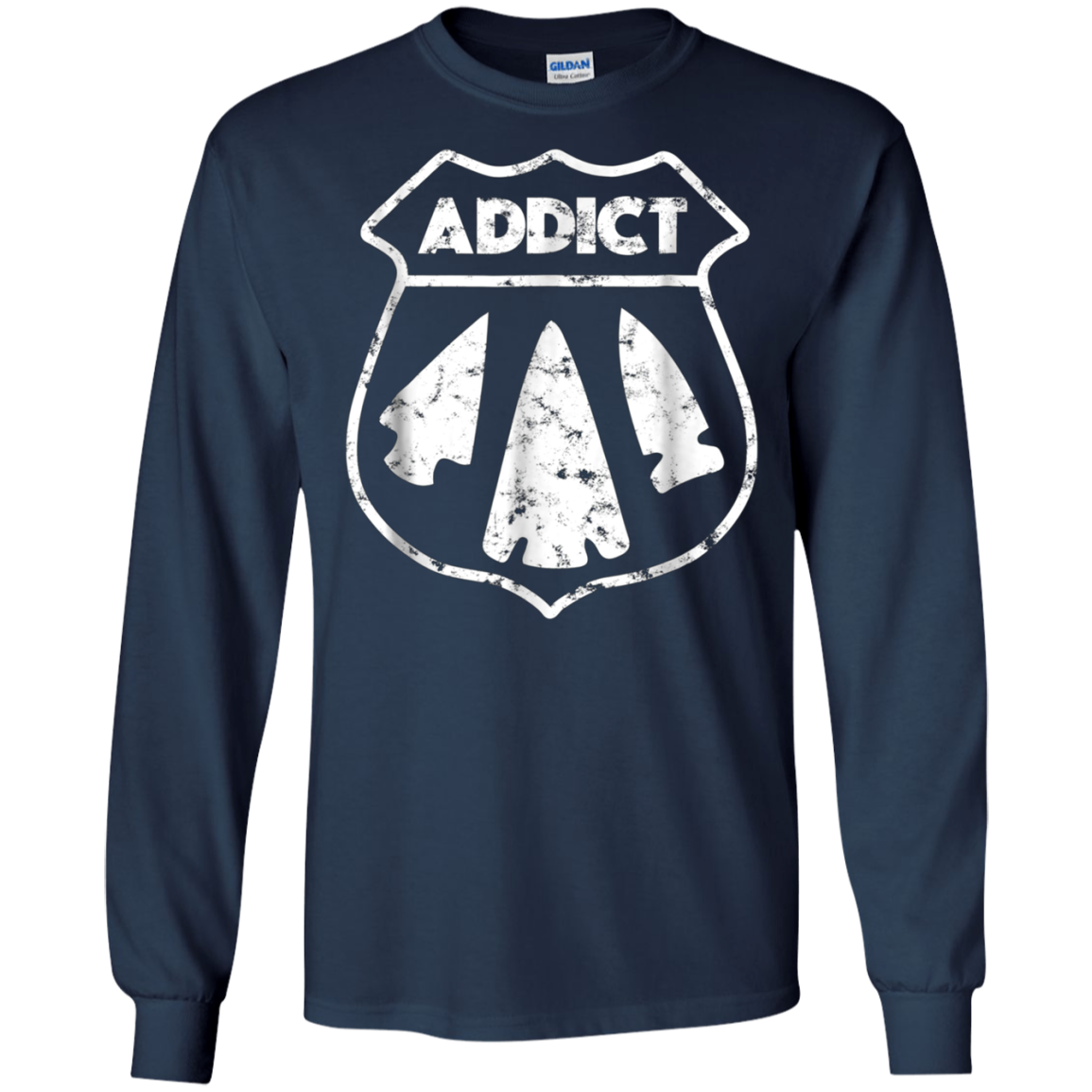 Arrowhead Addict Badge TShirt Arrowhead Hunter Tee