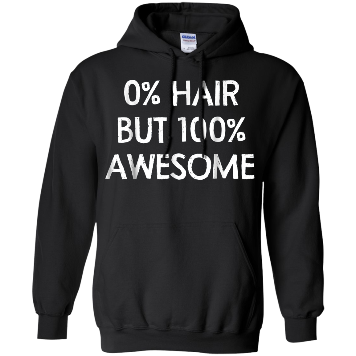 0% Hair But 100% Awesome Shirt Alopecia spot baldness Shirt