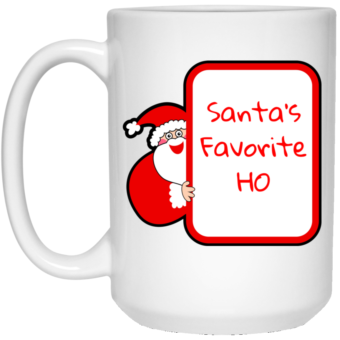 Santa's Favorite Ho Merry Christmas Funny Adult Shirt