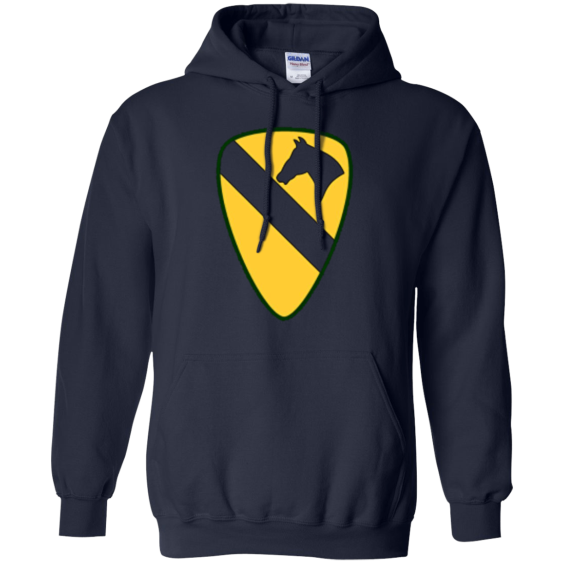 Army 1st Cavalry Division Patch Military Veteran T-Shirt