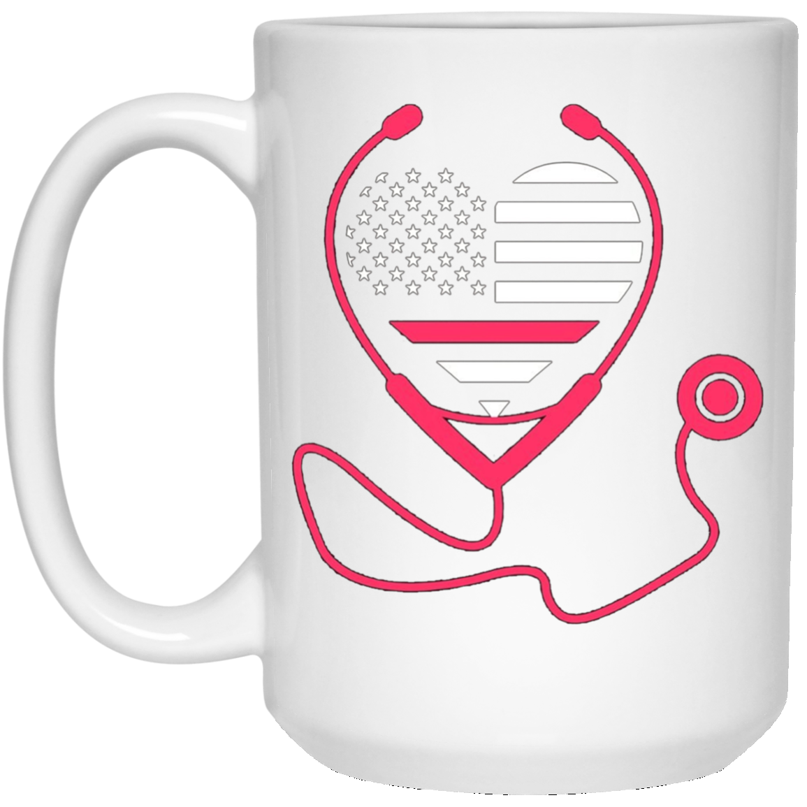 American Nurse T-shirt Nursing's Heart