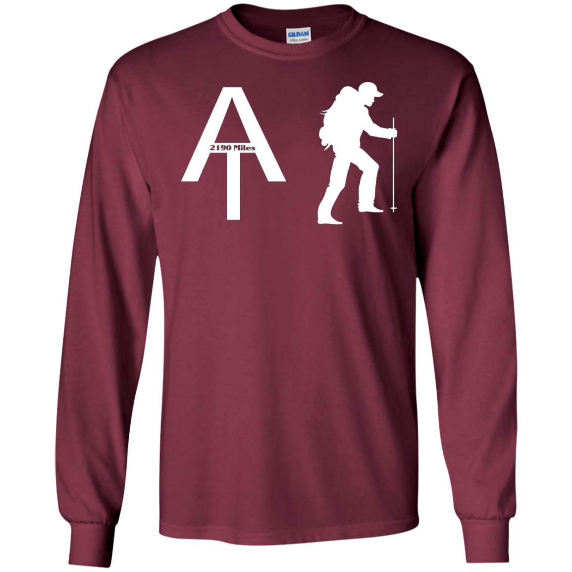 Appalachian Trail Hiker 2190 Miles T-Shirt