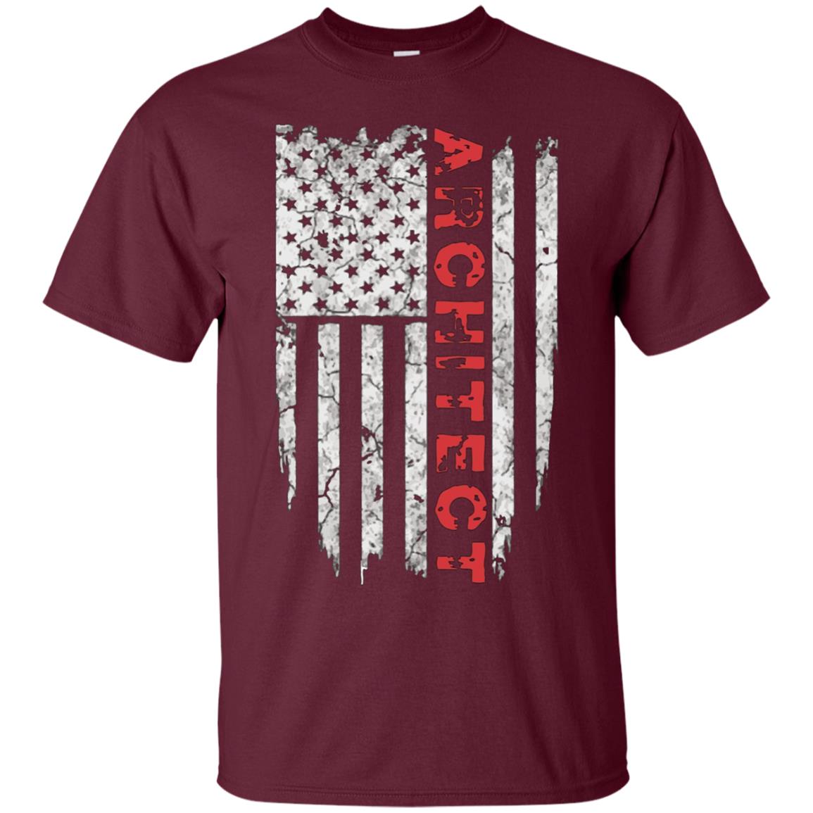 American Architect T-Shirt Proud Architect USA Tee Shirts