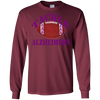 Image of Alzheimer Awareness Purple Ribbon T Shirt For Football Fans