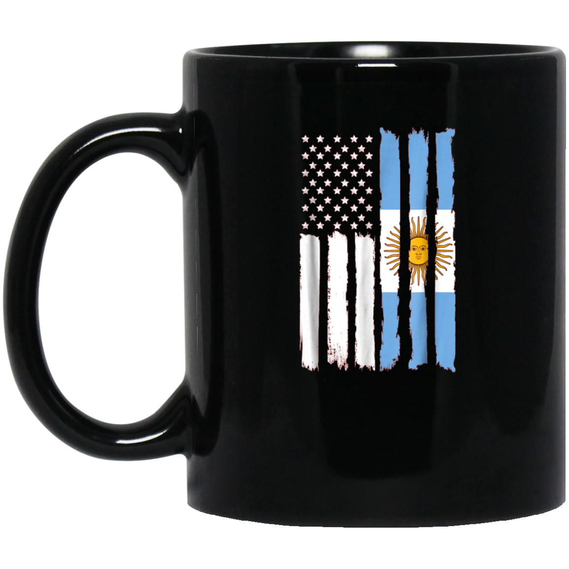 American Argentinian Patriotic Flag T-shirt