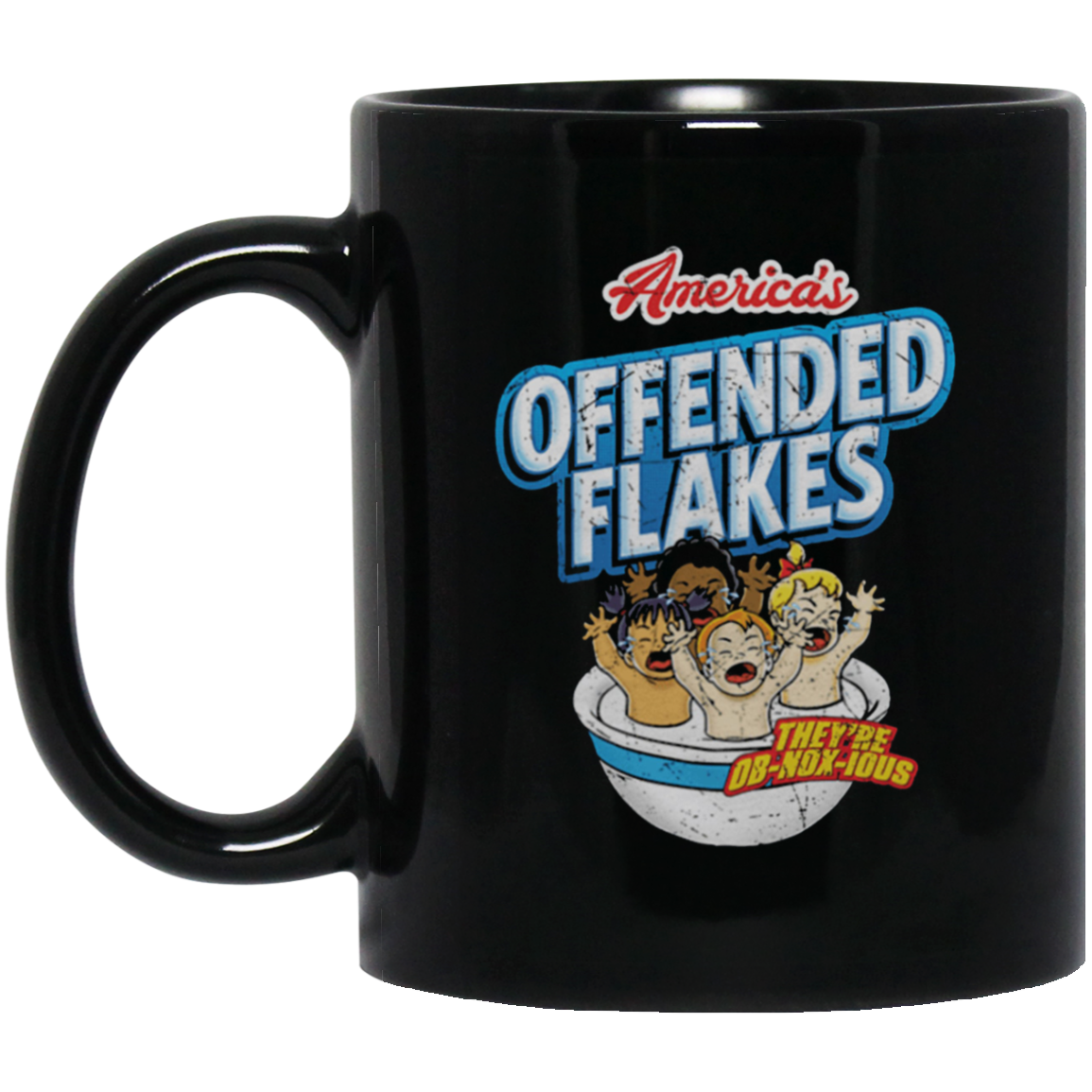 Americas Offended Flakes TShirt Funny Anti-Snowflake Tee
