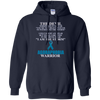 Image of T-shirt de foi de ruban de conscience de guerrier d'agoraphobie