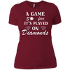 Image of A Game So Fine It's Played on Diamonds T-Shirt