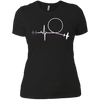 Image of Aerobatic Pilot Heartbeat | Airshow Fan Aerobatic Pilot Tee