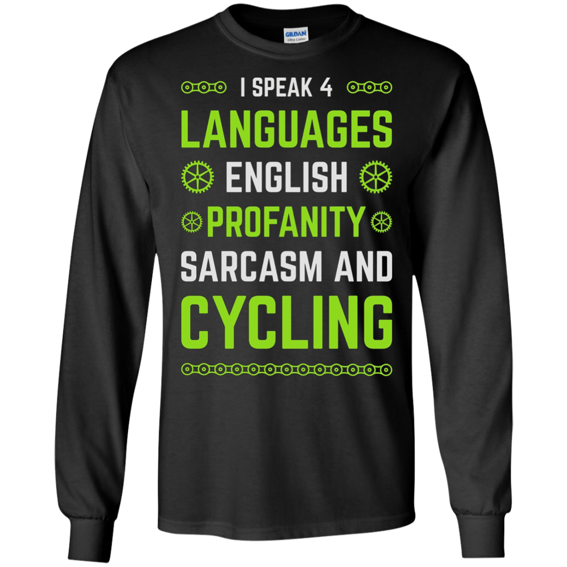 Sarcastic Bicycle Cycling Novelty T-shirt Passionate Cyclist