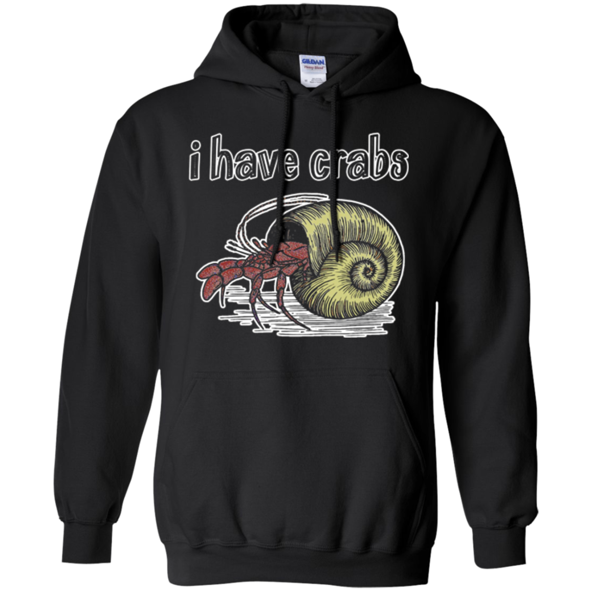 'I Have Crabs' Hermit Crab T-Shirt
