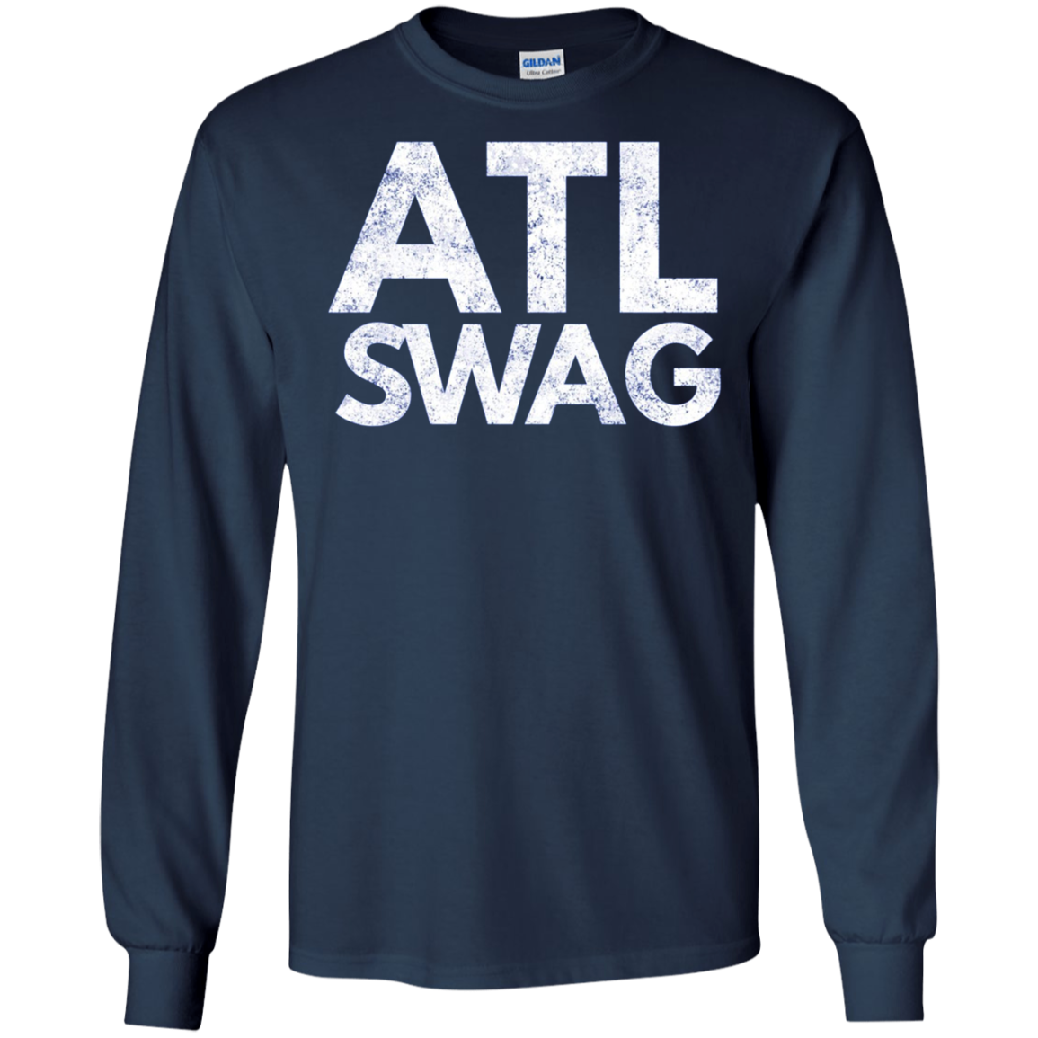 ATL SWAG Vintage Retro Distressed Style Swagger T-Shirt