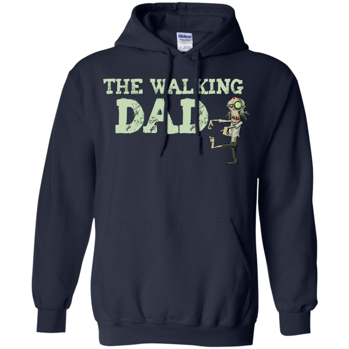 Funny Halloween Zombie Dad long-sleeved T-Shirt