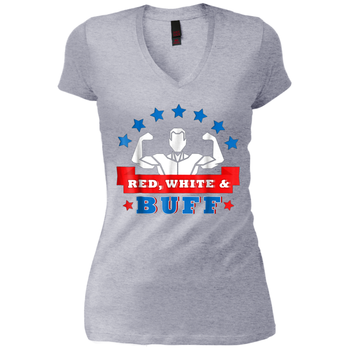 4th of July T-Shirt - Funny Red White And Buff Shirt